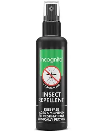 Mückenschutz Spray Incognito 100 ml DEET-freies Mückenspray