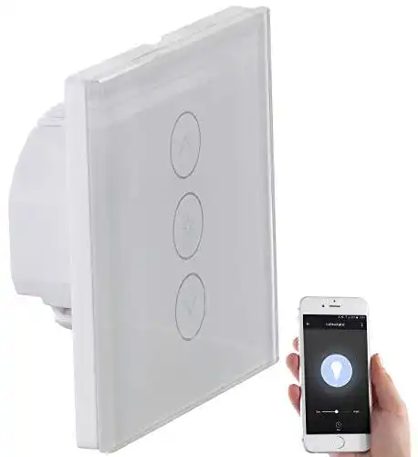 Smart Home Lichtschalter Luminea Home Control Alexa Dimmer Unterputz