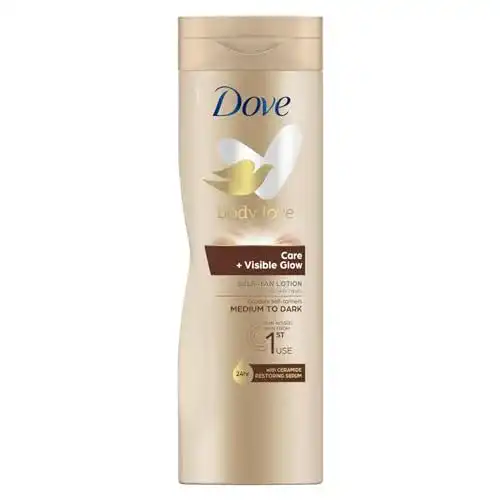Dove Bodylotion 400 ml – Visible Glow für gepflegte Haut