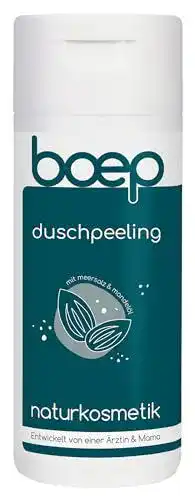 Duschpeeling Boep Veganes Körperpeeling mit Bio-Meersalz und Mandelöl