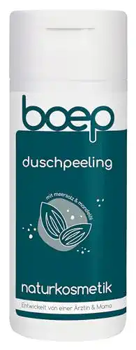 Duschpeeling Boep Veganes Körperpeeling mit Bio-Meersalz und Mandelöl