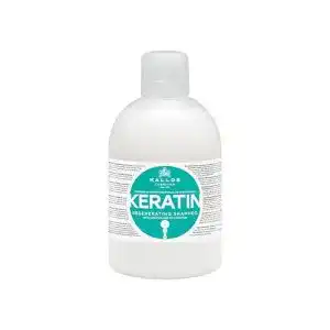 Kallos Keratin Shampoo für trockenes und sprödes Haar 1000 ml