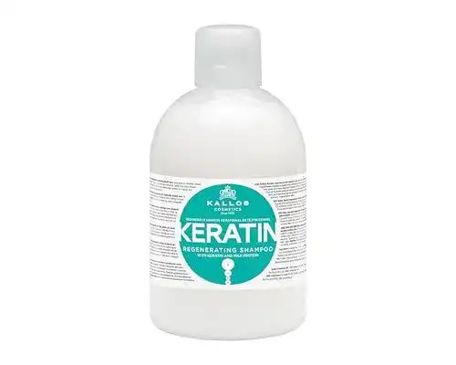 Kallos Keratin Shampoo für trockenes und sprödes Haar 1000 ml