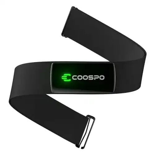 Bluetooth Pulsgurt Coospo H9Z – Wiederaufladbarer Brustgurt für Herzfrequenzmessung
