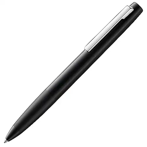 Lamy Aion Kugelschreiber Schwarz Moderner Drehkugelschreiber aus Aluminium