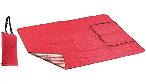 Picknickdecke Pearl 3in1 mit Sitzkissen und Zudecke, waschbar