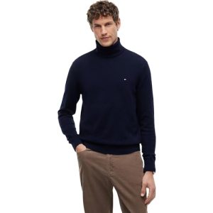 Kaschmirpullover für Herren von Tommy Hilfiger in Blau, Größe XL