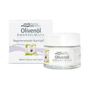 Medipharma Gesichtscreme Olivenöl und Mandelmilch 50 ml