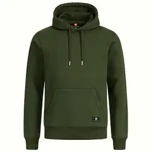 Pullover Herren Höhenhorn Janga Hoodie Kapuzenpullover Grün Größe M