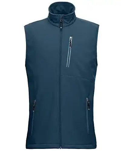 Softshell-Weste für Herren, leichte und atmungsaktive Variante