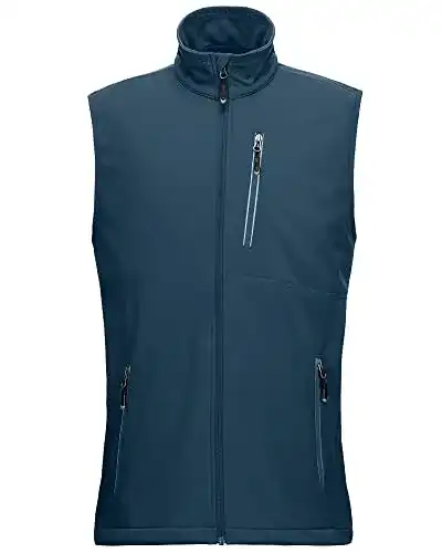 Softshell-Weste für Herren, leichte und atmungsaktive Variante