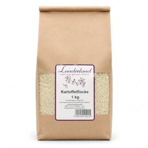 Lunderland Kartoffelflocken 1 kg für Hunde