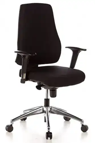 Hjh Office 608000 Profi Bürostuhl PRO-TEC 200 mit höhenverstellbaren Arm- und Rückenlehnen