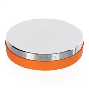 Amboss Belle Vous Stahl Block mit Gummisockel, 7,8 cm Durchmesser