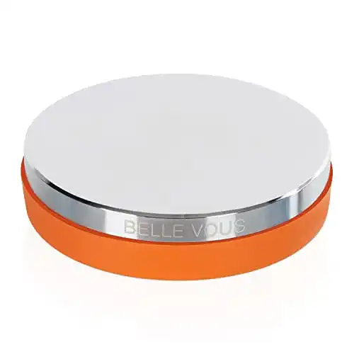 Amboss Belle Vous Stahl Block mit Gummisockel, 7,8 cm Durchmesser