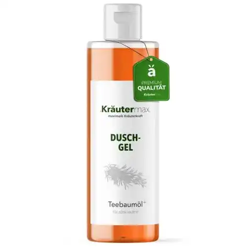 Teebaumöl Duschgel und Shampoo von Kräutermax – 250 ml