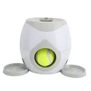 Ballwurfmaschine für Hunde Luqeeg mit automatischem Tennisballwerfer