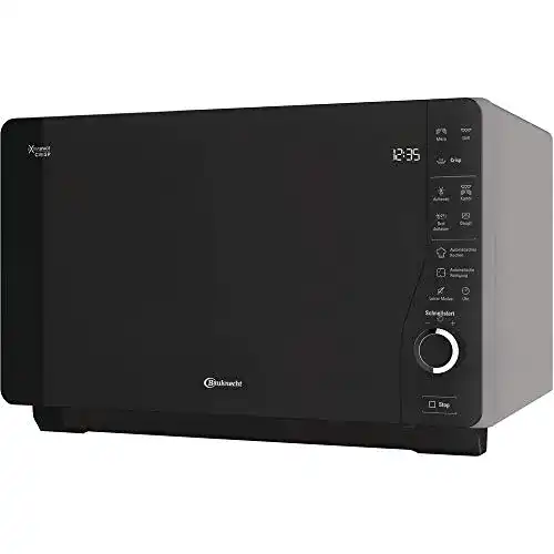 Mikrowelle Bauknecht ExtraSpace Crisp MW 427 SL mit 800 Watt und Grillfunktion