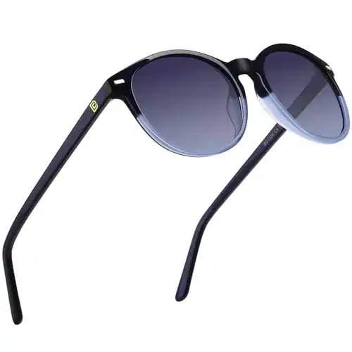 Duco Damen Sonnenbrille Retro Polarisierte UV400 Schutz