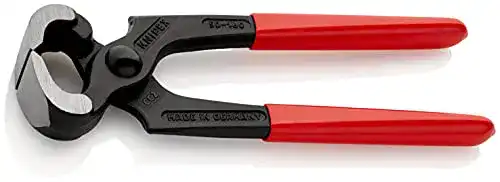 Kneifzange Knipex schwarz atramentiert mit Kunststoffüberzug
