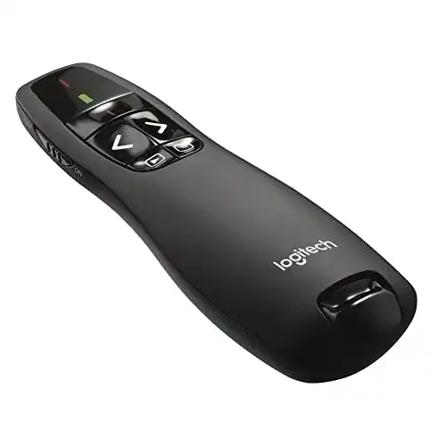 Presenter Logitech R400 mit kabelloser 2.4 GHz Verbindung