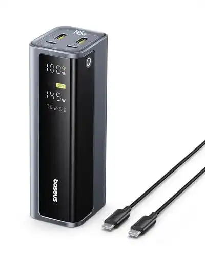 Baseus EnerGeek 145W 20800mAh Powerbank für Laptops und Smartphones