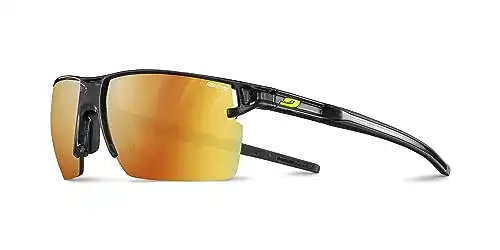 Julbo Unisex Outline Sonnenbrille in Transluzent Schwarz, Größe M