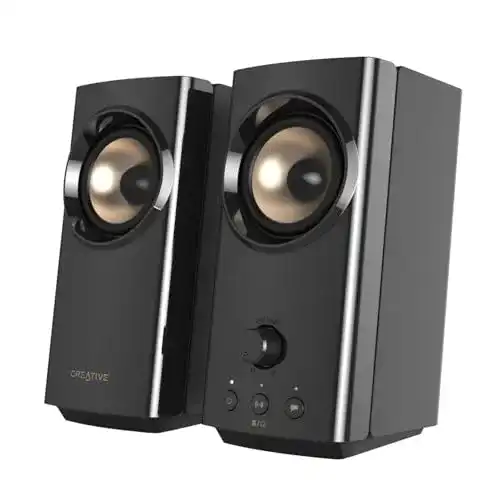 Creative T60 2.0 PC-Lautsprecher mit USB-C-Audio und Mikrofon