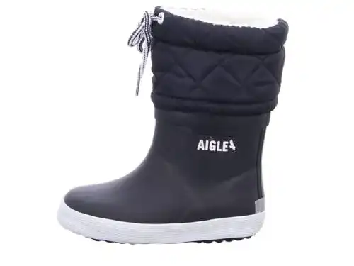 Aigle Giboulée 2 Gummistiefel für Kinder in Marineblau und Weiß