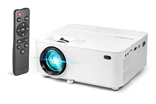 Mini-LED Beamer Technaxx für Outdoor, Haus und Büro mit 2W Lautsprecher