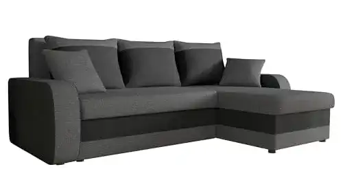 Ecksofa Mirjan24 Kristofer Lux mit Schlaffunktion und Bettkästen