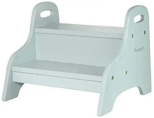 Tritthocker aus Holz mit 2 Stufen von Kindsgut