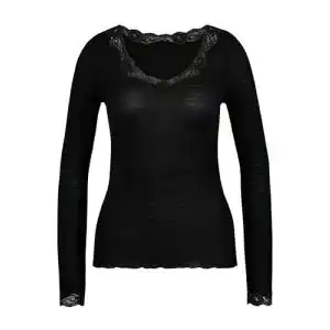 Merino-Unterwäsche Damen Calida Richesse Lace Langarm-Shirt