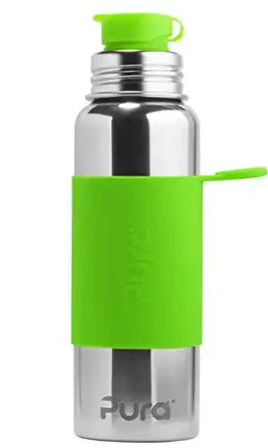 Pura Trinkflasche 800 ml mit Silikon für Kinder