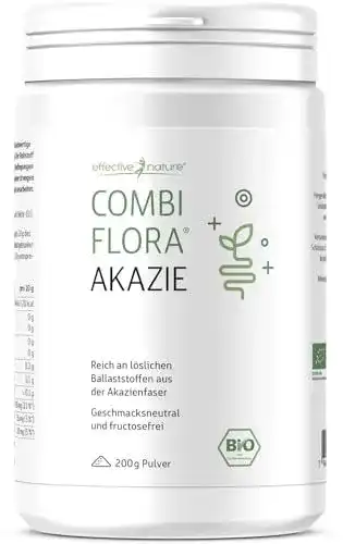 Akazienfaser Pulver Bio von Effective Nature, 200 g