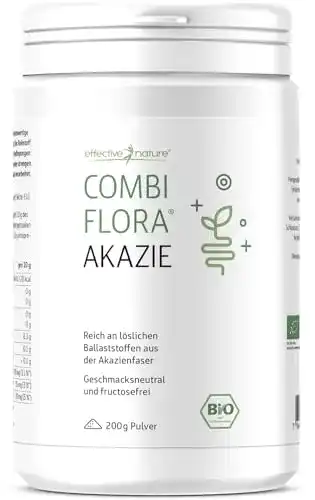 Akazienfaser Pulver Bio von Effective Nature, 200 g