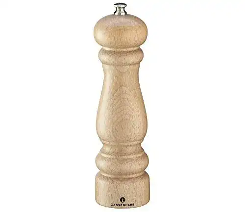Zassenhaus Pfeffermühle As One 20687 aus Buche natur, 20 cm
