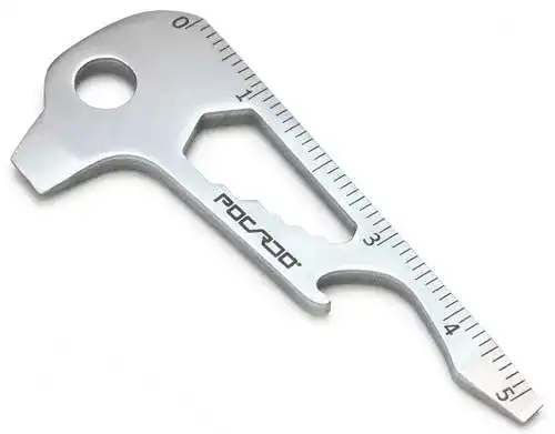 Multitool Schlüsselanhänger Pocardo 12-in-1 für Schlüssel Organizer