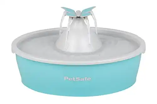 Trinkbrunnen für Hunde und Katzen – PetSafe Drinkwell Butterfly
