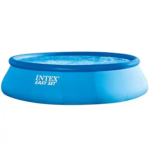 Intex Easy Set Aufstellpool in Blau mit 457 cm Durchmesser und 122 cm Höhe