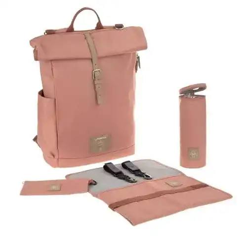 Wickelrucksack LÄSSIG Wickeltasche, Wickelunterlage