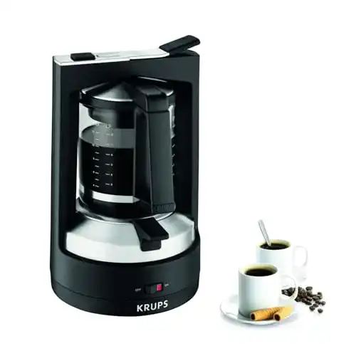 Krups KM4689 Filterkaffeemaschine mit 850 Watt und 12 Tassen Kapazität