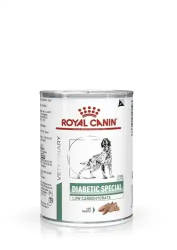 Royal Canin Nassfutter für Hunde mit Diabetes mellitus – 410g