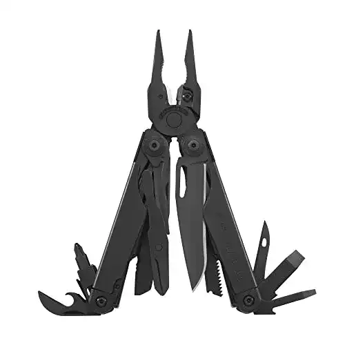 Leatherman Surge Multi-Tool mit 21 Werkzeugen in Schwarz