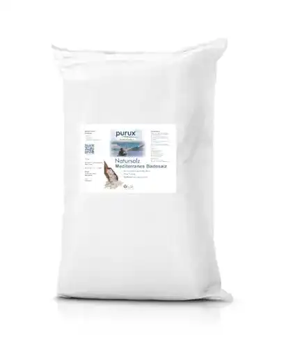 Fußbadesalz Purux 25 kg Sack Mediterran Meersalz