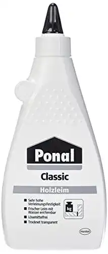 Ponal Classic Holzleim Gebrauchsfertiger Allzweckkleber für Holzarbeiten