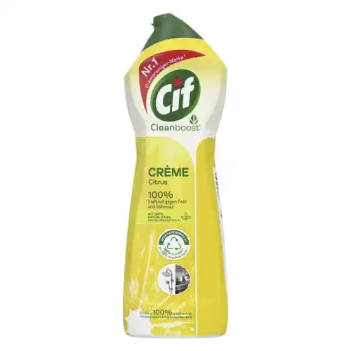 Cif Citrus Scheuermilch Reiniger 750 ml im 8er Pack