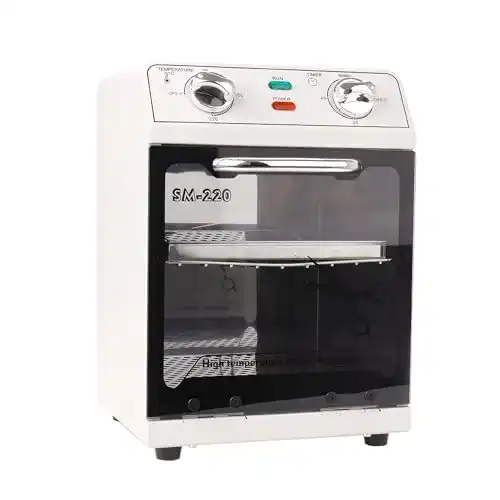Autoklav Linbeauti 10L mit trockenem Hitze Sterilisator für Werkzeuge
