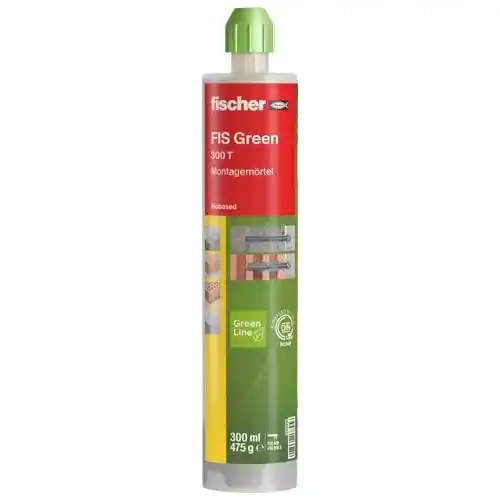 Verbundmörtel fischer Montagemörtel Green 300 T – Injektionsmörtel