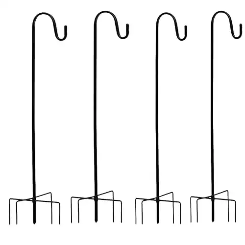 Hirtenstab Xvz Shepherds Hook 4er Pack verstellbare Gartenhaken